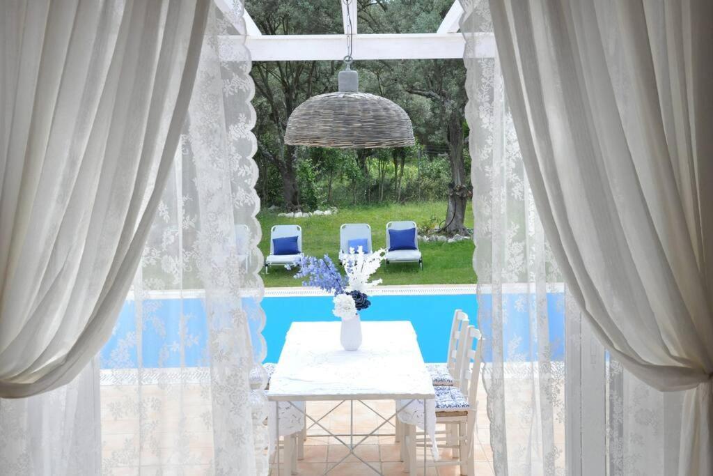 Villa Erietta Near Lefkas Center Apolpaina ภายนอก รูปภาพ